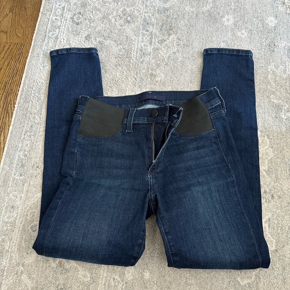 Joe's Maternity Jeans Dark Blue Skinny Jeans